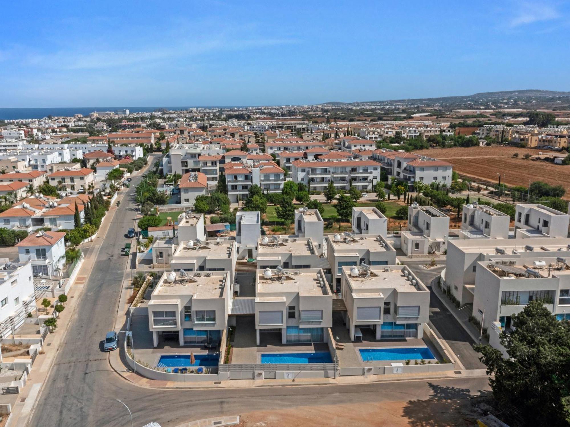 Sanders Mythical Blue Villas Paralimni Ngoại thất bức ảnh